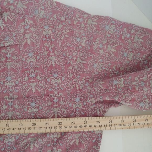 Cooke Street Men's Vintage Hawaiian Shirt Size XL Red - Picture 7 of 8